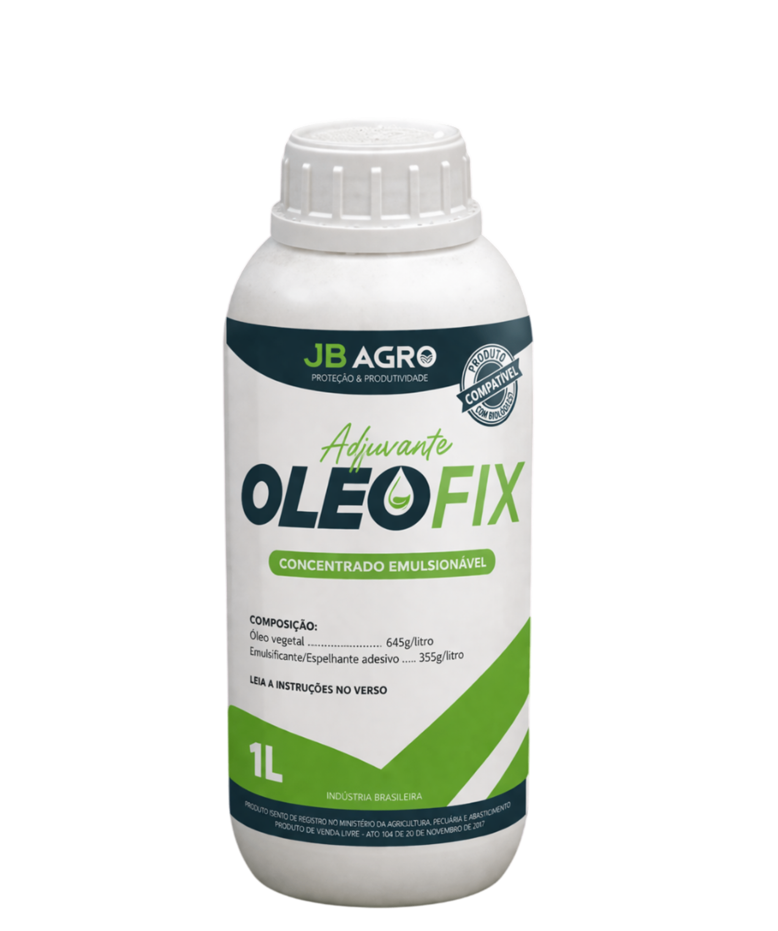 Óleo Fix — Frasco 1L